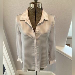 Banana Republic Dillon Silk Shirt - Size S (Excellent Condition)